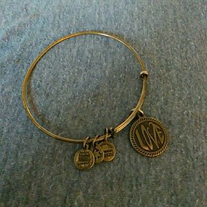 Alex and Ani Love Charm Bracelet